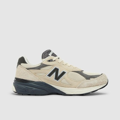 New Balance 990v3 Made in USA Moonbeam Macadamia Nut M990AD3 [Men 