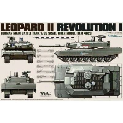 Tiger Model #4629 1/35 Leopard II Revolution I