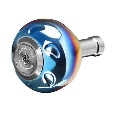 Gomexus TA41SJSR Knob Titanium Flame Silver 41mm Shimano A , Daiwa S (5302) | Australia