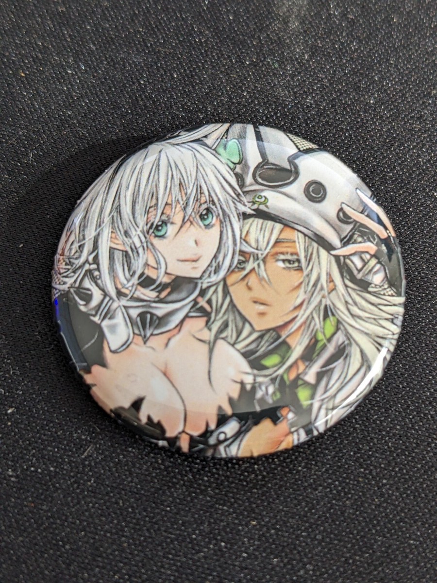 Guilty Gear Special Doujin Pin Badge Ramlethal & Elphelt Valentine