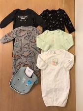 Carter's  Other Infant Girls Clothing Lot of 6 2 New Size 0-3,  3 Months