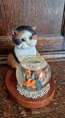 Comic & Curious Cats 2002 Figur ''Spoiled For Choice'' - Linda Jane Smith NIEDLICH