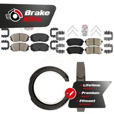 Front Rear Ceramic Disc Brake Pads Kit For 2016-2020 Kia Optima 1.6L SX Turbo