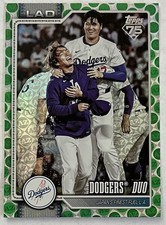 2026 Topps Series 1 - Dodgers Duo Ohtani Yamamoto Spring Training Green /99