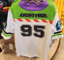 Disneyland Toy Story Buzz Lightyear 95 Baseball Jersey LARGE New 2026 Disney