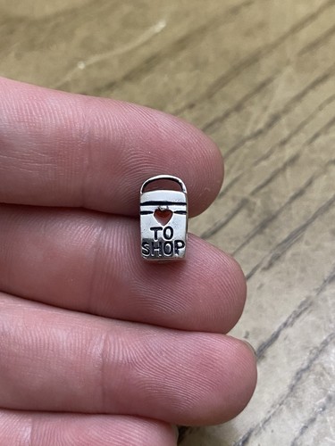 IBB Sterling Silver 925 Designer Signed Charm Bead For Charm Bracelets