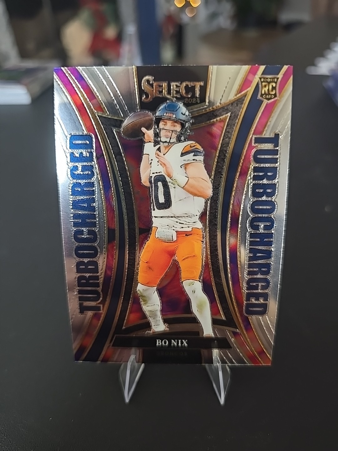 2024 Panini Select - Turbocharged Bo Nix #16 (RC)