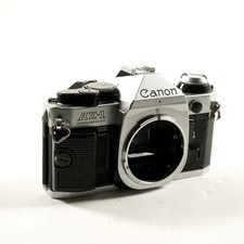 Canon AE-1 Program 35mm SLR Film Camera Chrome