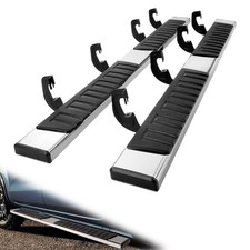 Running Boards, 6" Step Bars Compatible with 2007-2018 Chevy Silverado/GMC