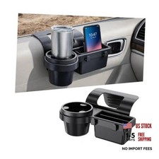 Car Window Organizer with 2.79" Cup Phone Holder Charging Port