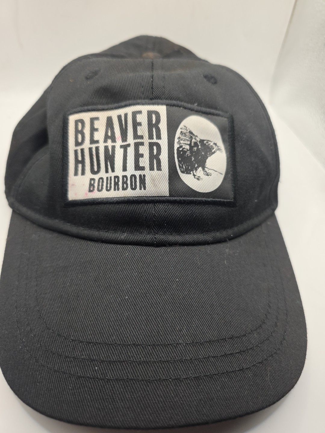 Beaver Hunter Bourbon Black Patch Adjustable Base… - image 4