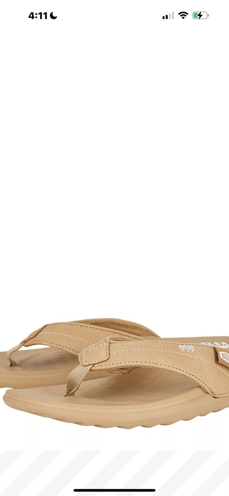 NIKE Sandalo donna classico infradito HEYDUDE Christi taglia 8