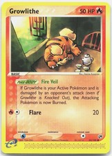 Growlithe Common EX Sandstorm SS Fire 65/100 2003 NM