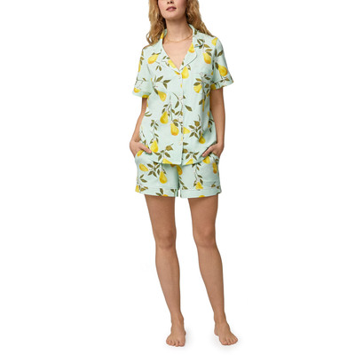 BedHead Pajamas Short Pajama Set Green Size M