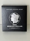 2021-CC Privy Morgan Silver Dollar W/OGP & COA, $1 CARSON CITY