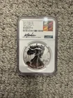 2021 American Silver Eagle 1oz - Type 2 Reverse Proof - Michael Gaudioso Signed