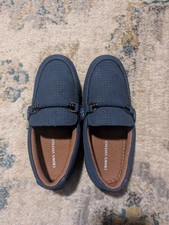 New Boys Navy Loafers - Crown Vintage - Size 13