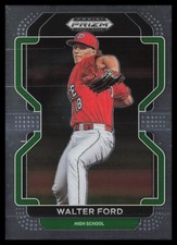 2022 Panini Prizm Draft Picks #PDP74 Walter Ford Pace Patriots Baseball Card