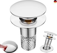 1 StüCk Pop Up Abflusssieb Waschbecken, Universal Abflussstopfen Mit Sieb,