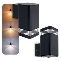 2X Wandleuchte Atuni Lampe Indirektes Licht Led 5W Drei Lichtmodi Leuchte AußEn