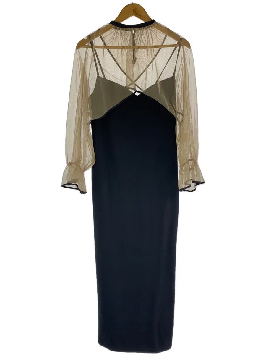 AMERI Cami Dress M Polyester BLK Solid 0221053088… - image 1