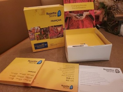 Rosetta Stone French Level 1-5 Set for PC, Mac Francais 