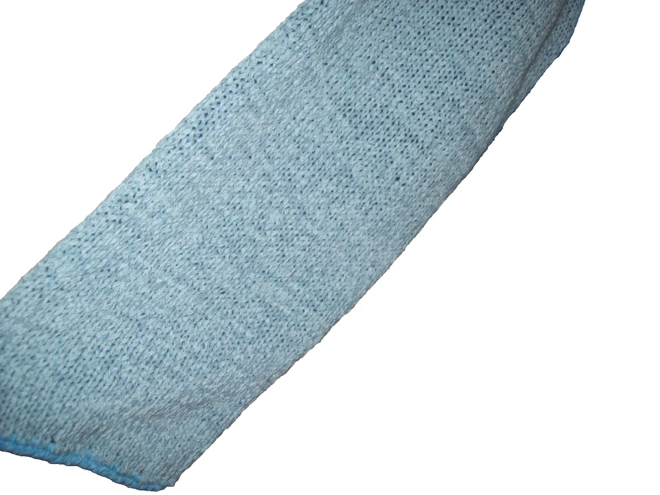 Suéter Tejido CRAZY HORSE BORDADO FLORAL Azul Verde Rosa TALLA GRANDE Busto 46 (C5) Foto 3 de 4