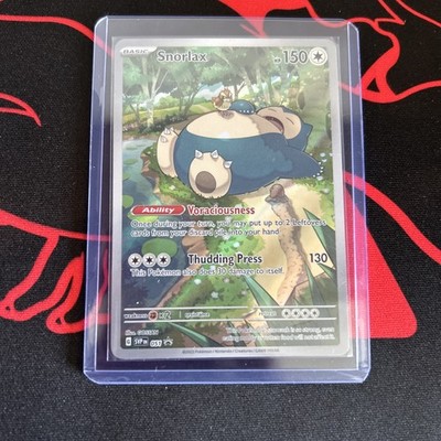 Pokémon TCG Snorlax 051 Black Star Promo Scarlet & Violet
