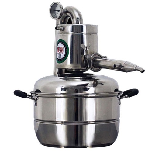 10L Alcohol Whisky Oil Alembic Still Distiller Brewing Kit Moonshine DIY