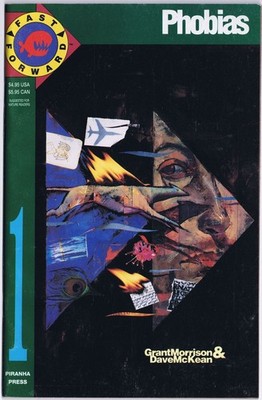 FAST FORWARD # 1 US Comic 1992 Grant Morrison & Dave McKean