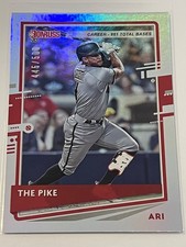 2020 Panini Donruss - Nickname Variation Ketel Marte #78 Milestone Stat Line The