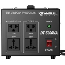 Voltage Converter 3000 Watt Voltage Transformer 110V to 230V,230V to 110V 