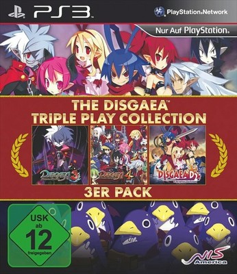 The Disgaea Triple Play Collection PS3 Neu & OVP
