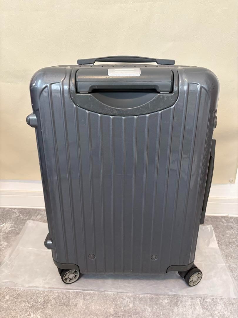Rimowa Salsa Deluxe Hybrid 35L Gray 4-wheels Carry Case Suitcase