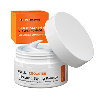 Follicle Booster Hair Growth Thickening Styling Pomade Men 3oz Matte NIB