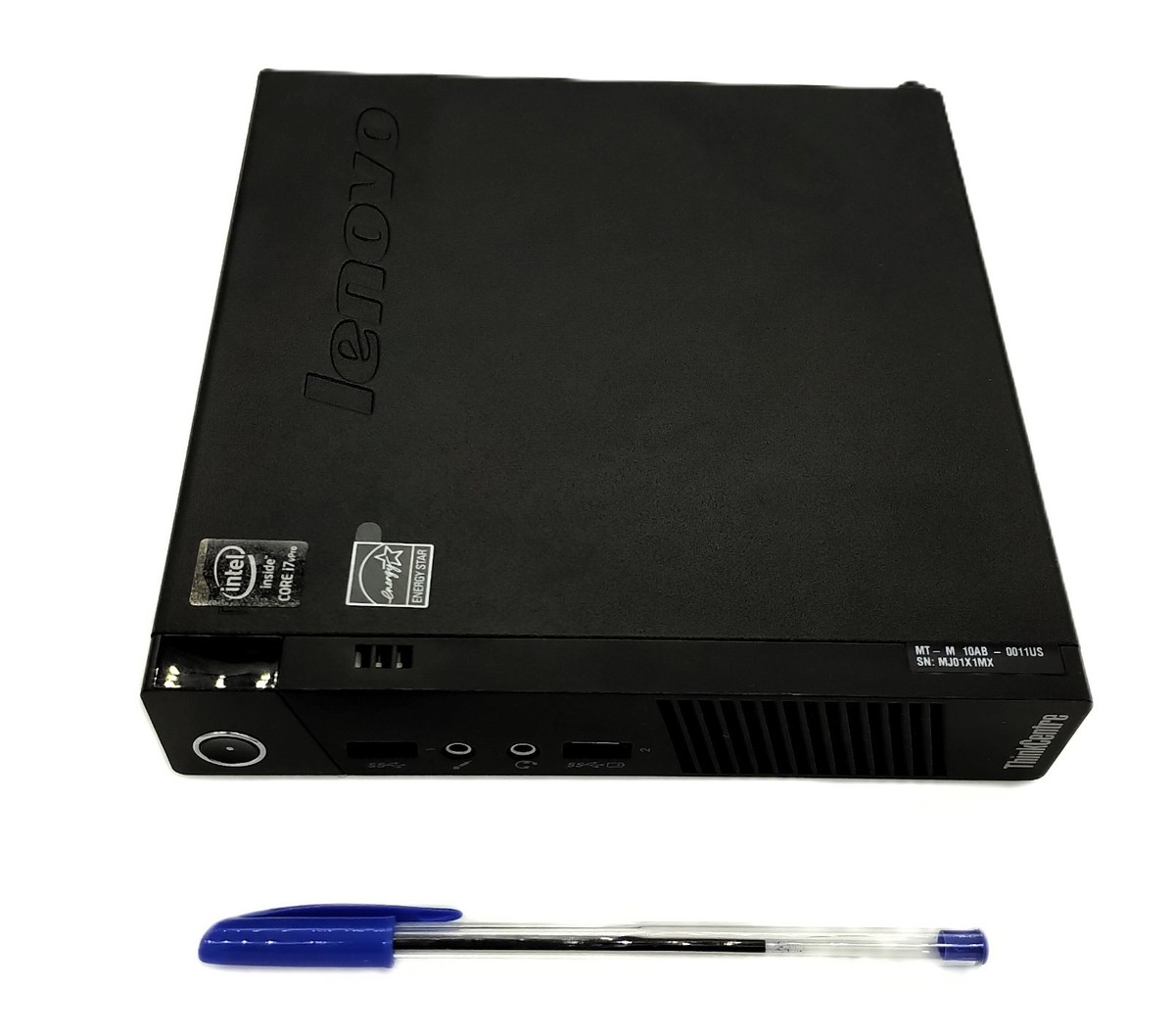 Lenovo M93 M93p Tiny Micro Mini PC i7-4785T 8GB RAM 120GB SSD Win