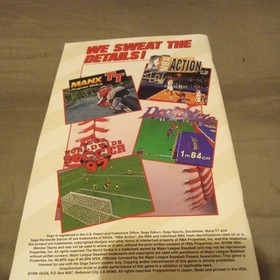 World Series Baseball II | Sega Saturn | Manual Only