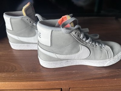 Nike SB Zoom Blazer Mid ISO Wolf Grey Sneakers NWB Men's Size 6 Women s Size 7.5