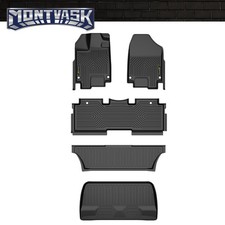 Tpe Floor Mats Cargo Liner Full Set Fit For 2018-2025 Honda Odyssey All Weather