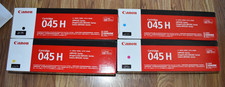 New Genuine Canon 045H Black/C/M/Y 4 Color Toner Set LBP612/MF632/634