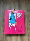VTG RARE PINK 1960’s Miner Barbie Doll 11” Fashion Doll Wardrobe Case Julia Era