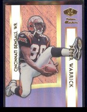 2000 Collector's Edge Masters #FM10 Peter Warrick Future Masters Gold 1532/2000