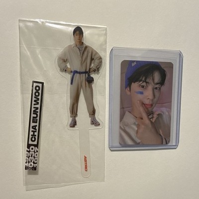 ASTRO Cha Eun Woo Acrylic Standee, Sticker & Photocard 2021 Season s Greeting