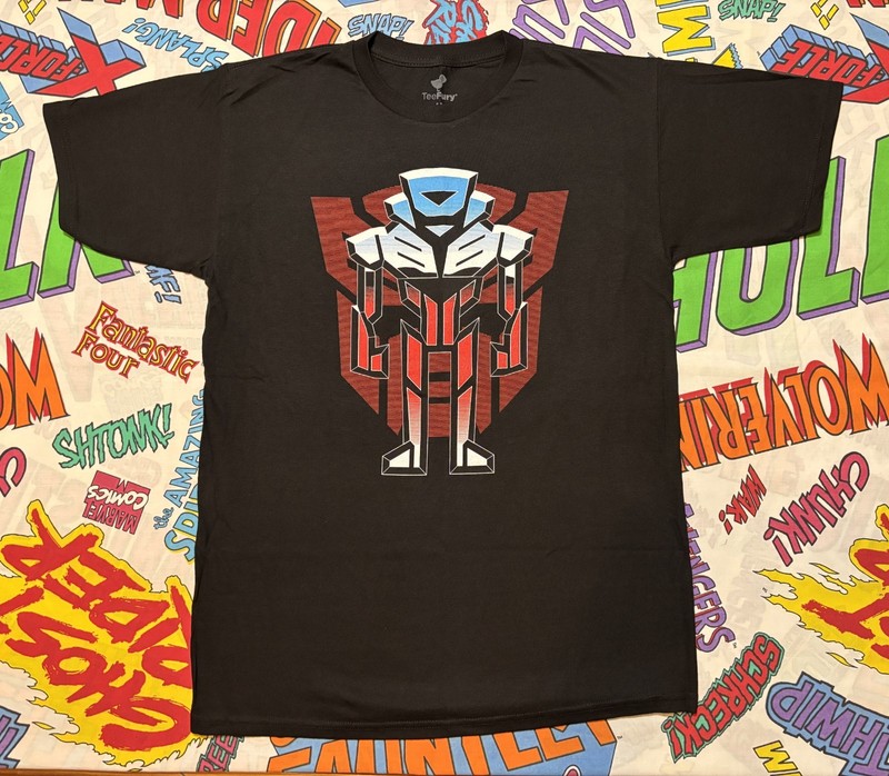 TRANSFORMERS Decepticons Robots LOGOS IN DISGUISE Action Figure Cartoon T-SHIRT