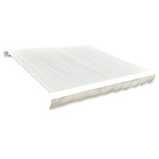 Image of Retractable Awning Manual Outdoor Garden Canopy Patio terrace Sun Shade Shelter