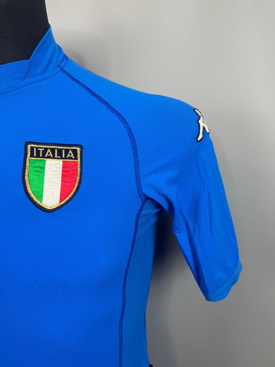 ITALY 2002 2004 HOME SHIRT FOOTBALL SOCCER KAPPA JERSEY BOYS ITALY 2002 2004 HOME SHIRT FOOTBALL SOCCER KAPPA JERSEY BOYS