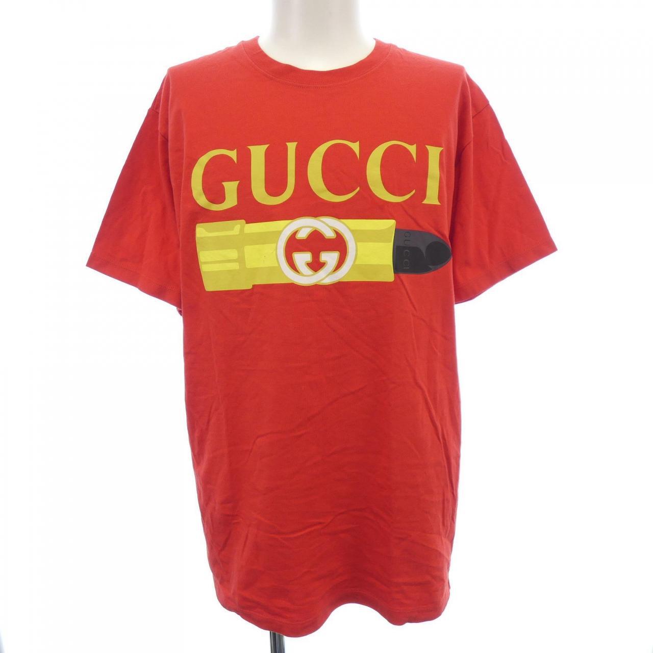 Authentic GUCCI Tshirt Style #241-003-628-2499 Luxury Cotton Fit