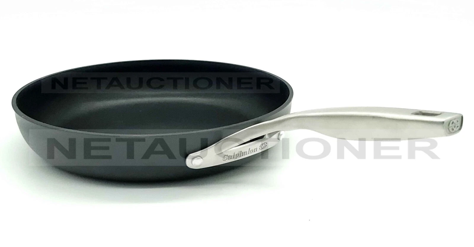 New CALPHALON 10" Premier Hard Anodized Nonstick Fry Pan Professional Cookware
