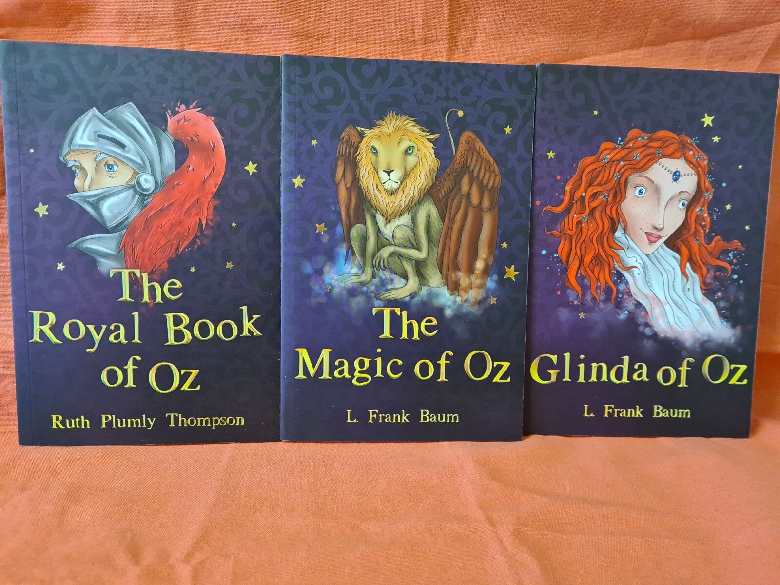 BOOKS The Wizard of Oz Collection by Ruth Plumly Thompson,L. Frank Baum set × 3
