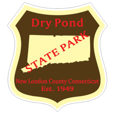 5'' dry pond state park connecticut bumper sticker decal usa made